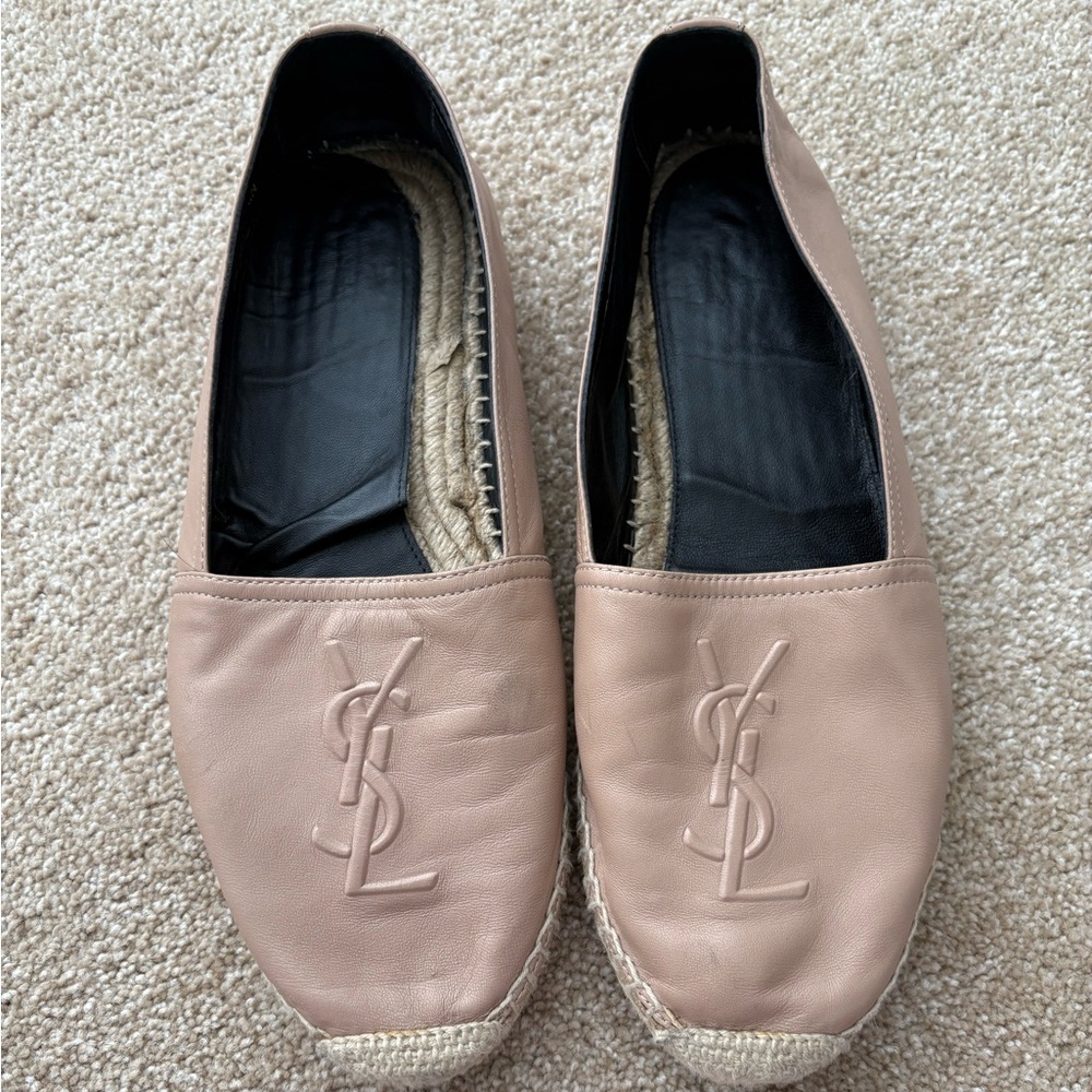 Saint Laurent Women's Beige Espadrilles (sz 41)